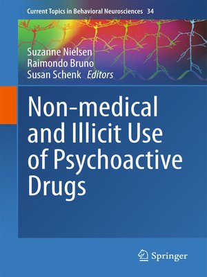 cover image of Non-medical and illicit use of psychoactive drugs